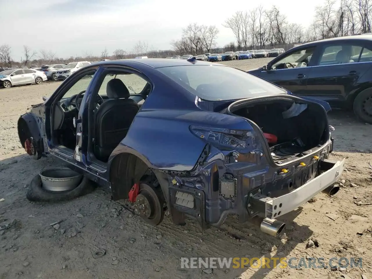 2 Photograph of a damaged car JN1FV7DR8MM880590 INFINITI Q50 2021