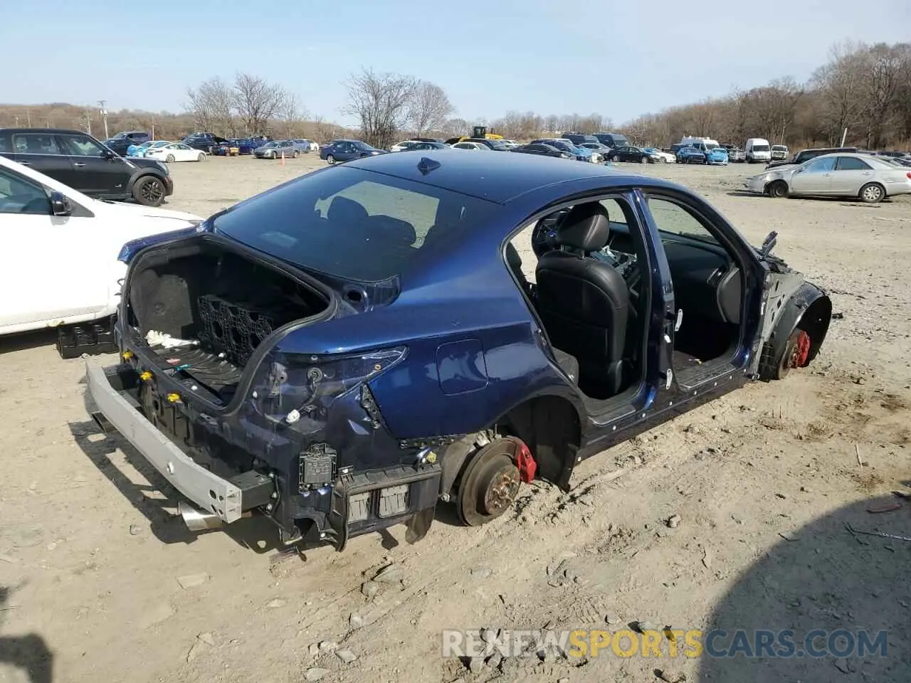 3 Photograph of a damaged car JN1FV7DR8MM880590 INFINITI Q50 2021