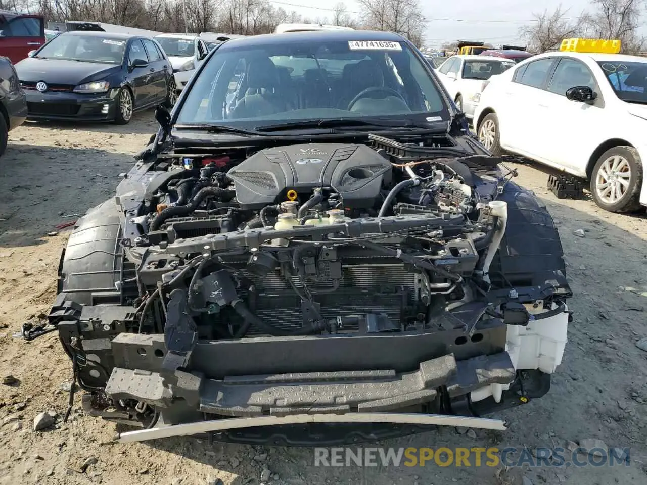 5 Photograph of a damaged car JN1FV7DR8MM880590 INFINITI Q50 2021
