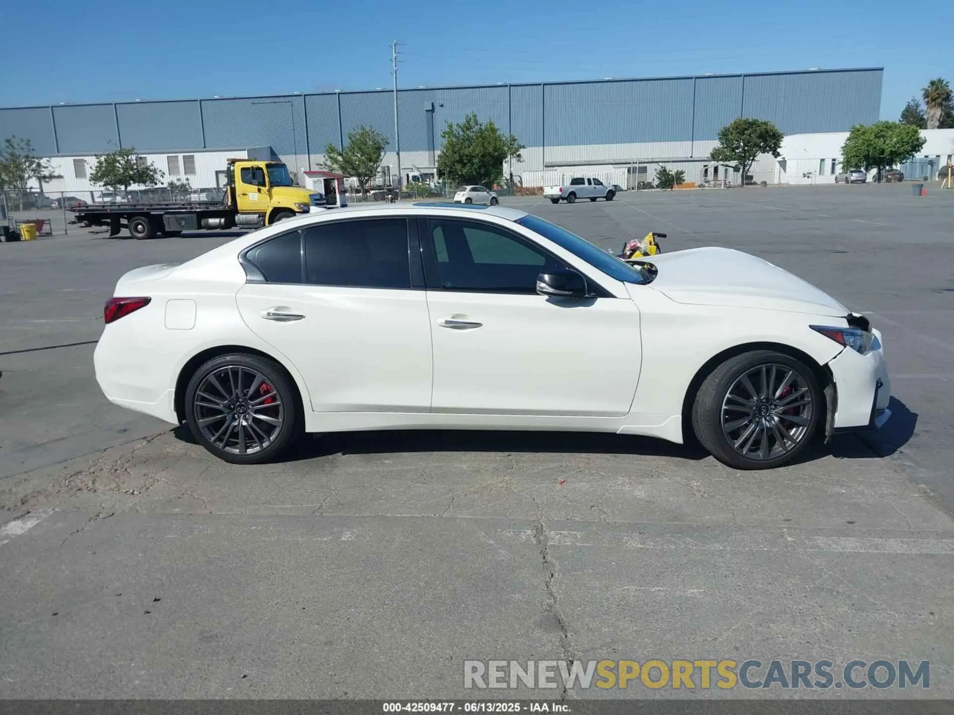 14 Photograph of a damaged car JN1FV7DR9MM880601 INFINITI Q50 2021