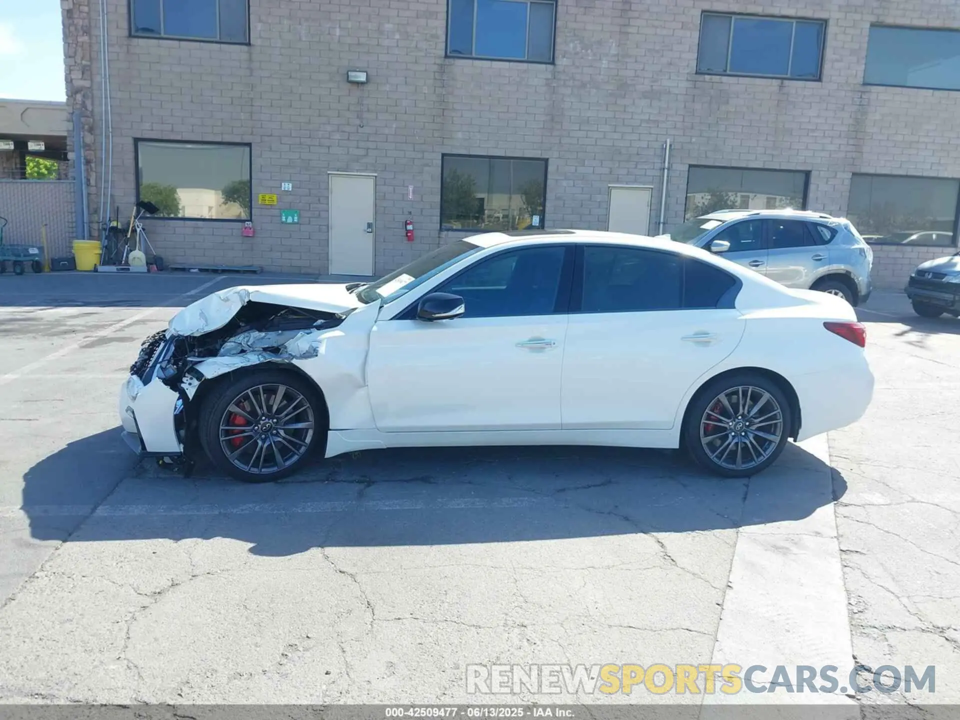 15 Photograph of a damaged car JN1FV7DR9MM880601 INFINITI Q50 2021
