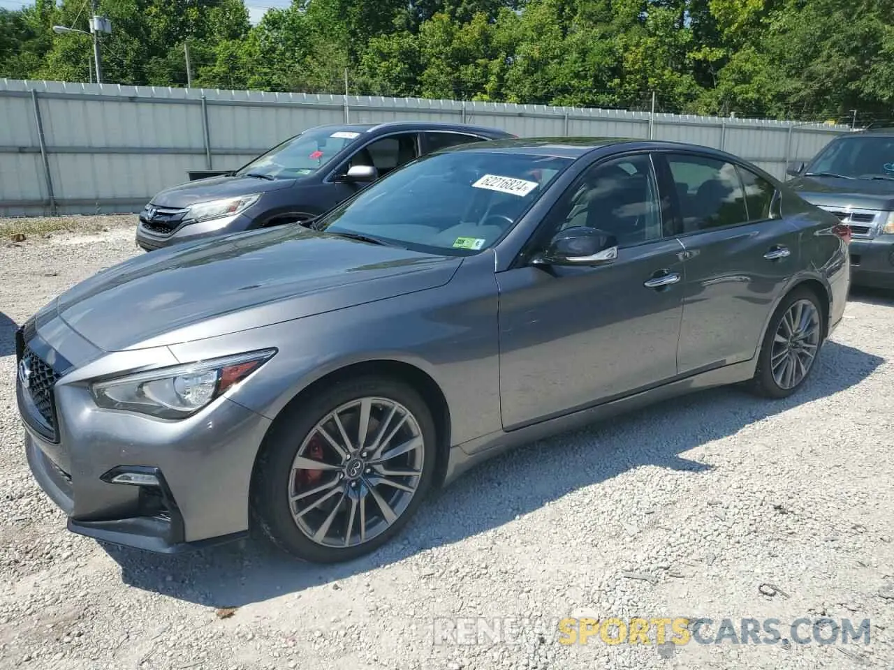 1 Photograph of a damaged car JN1FV7DRXMM880364 INFINITI Q50 2021