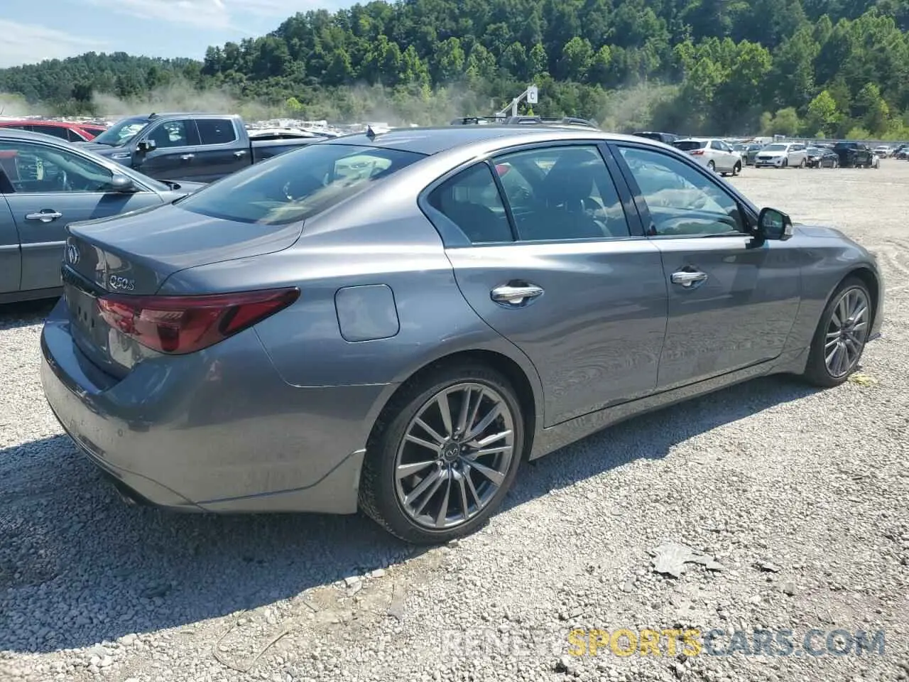 3 Photograph of a damaged car JN1FV7DRXMM880364 INFINITI Q50 2021
