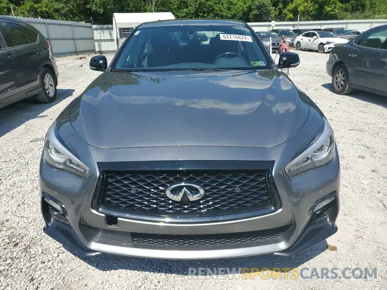5 Photograph of a damaged car JN1FV7DRXMM880364 INFINITI Q50 2021