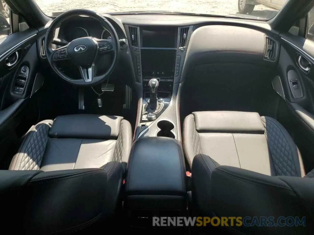 8 Photograph of a damaged car JN1FV7DRXMM880364 INFINITI Q50 2021