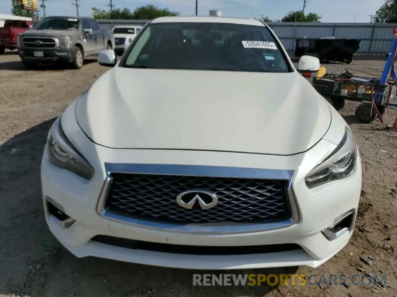 5 Photograph of a damaged car JN1EV7BP2NM310423 INFINITI Q50 2022