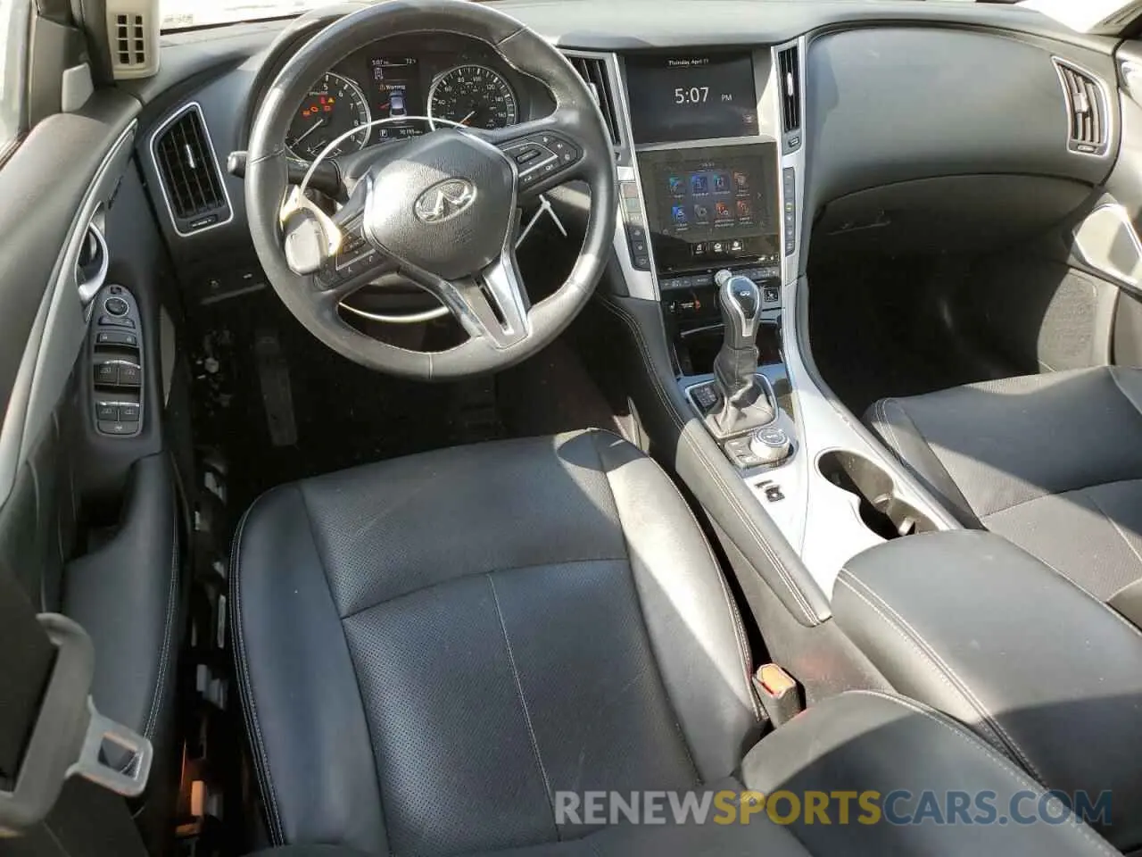 8 Photograph of a damaged car JN1EV7BP2NM310423 INFINITI Q50 2022