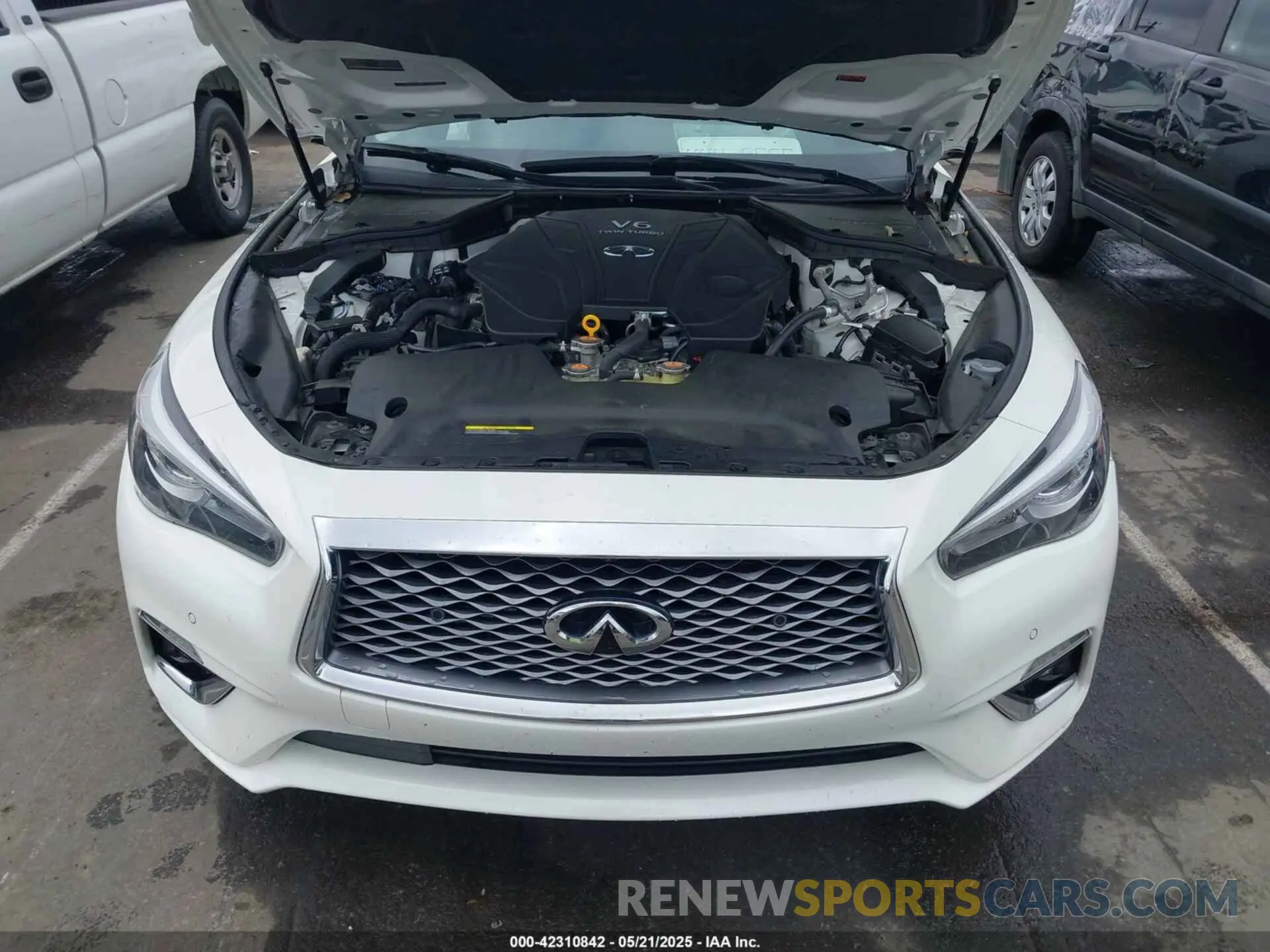 10 Фотография поврежденного автомобиля JN1EV7BP2NM311118 INFINITI Q50 2022