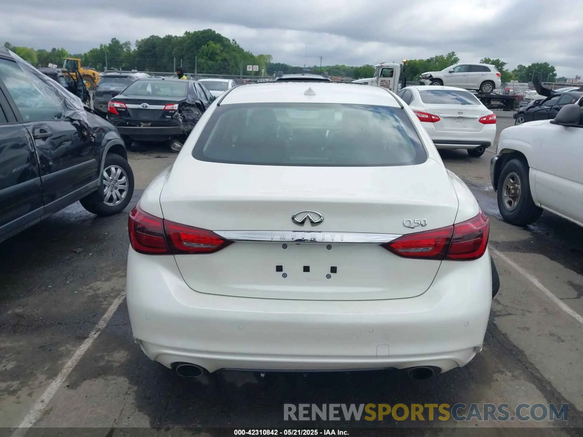 15 Фотография поврежденного автомобиля JN1EV7BP2NM311118 INFINITI Q50 2022