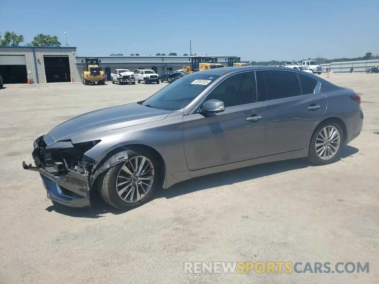 1 Фотография поврежденного автомобиля JN1EV7BP3NM311791 INFINITI Q50 2022