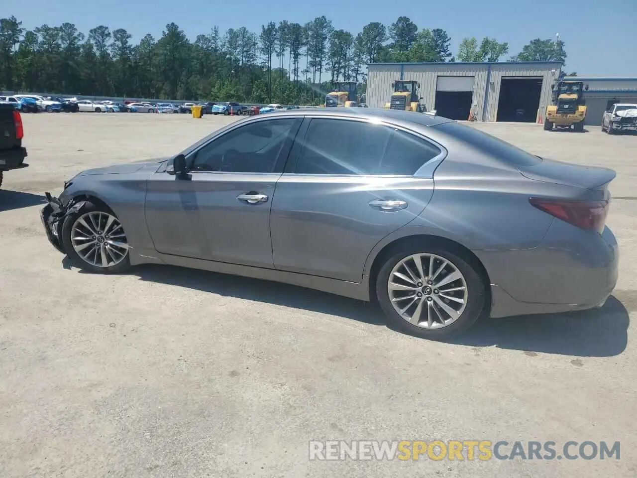 2 Фотография поврежденного автомобиля JN1EV7BP3NM311791 INFINITI Q50 2022