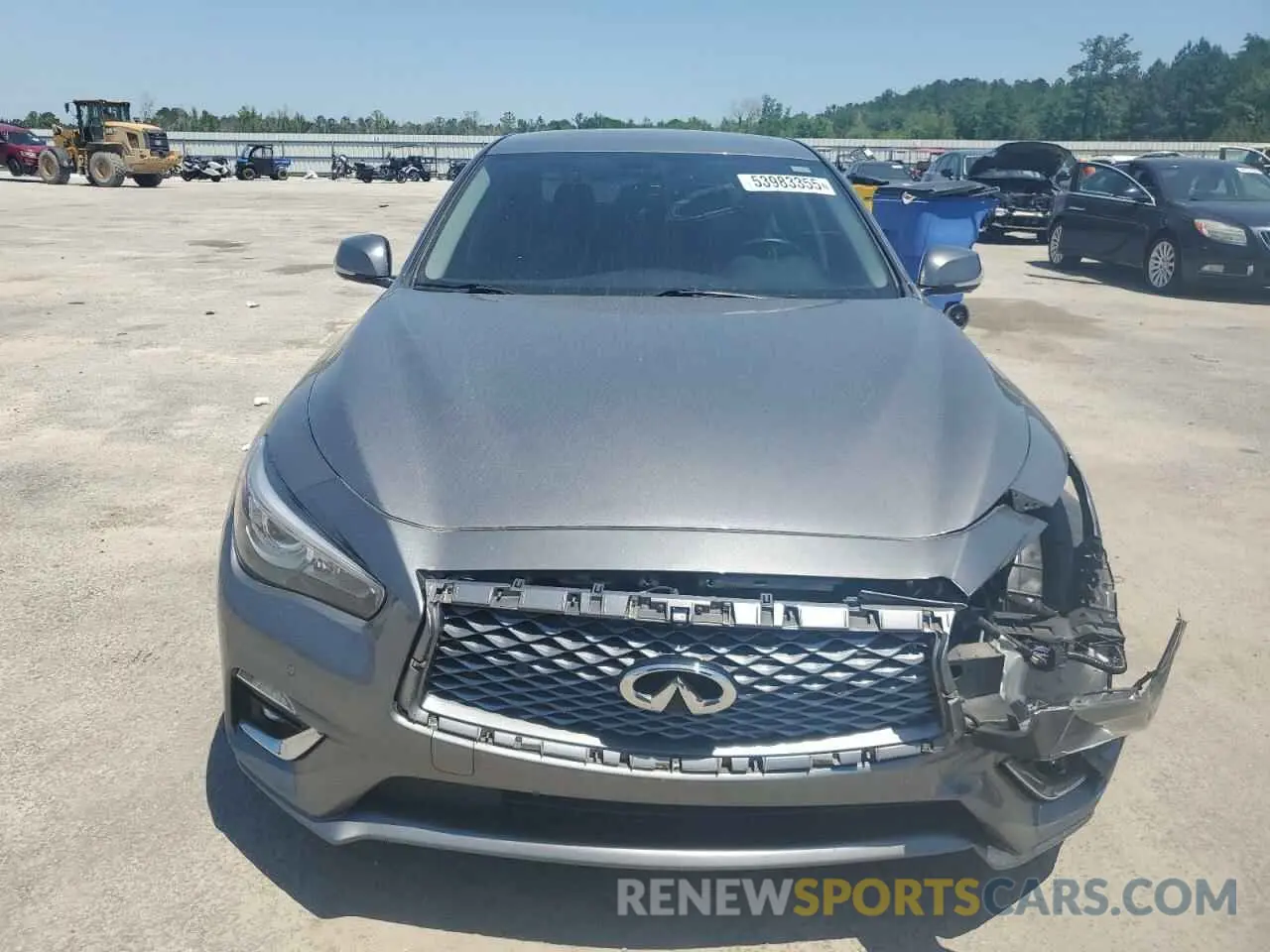 5 Фотография поврежденного автомобиля JN1EV7BP3NM311791 INFINITI Q50 2022