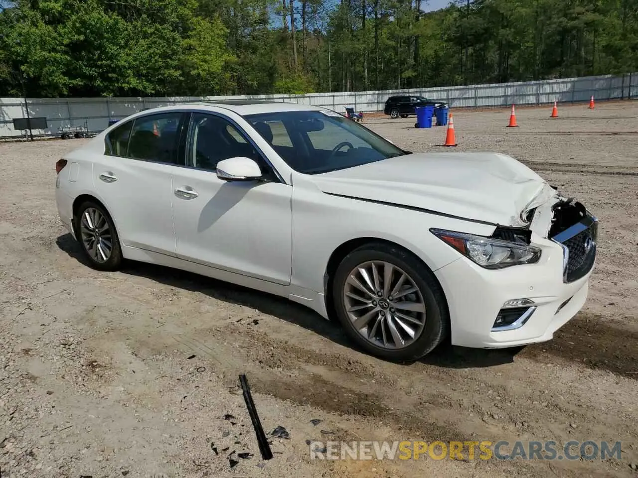 4 Photograph of a damaged car JN1EV7BP4NM310147 INFINITI Q50 2022
