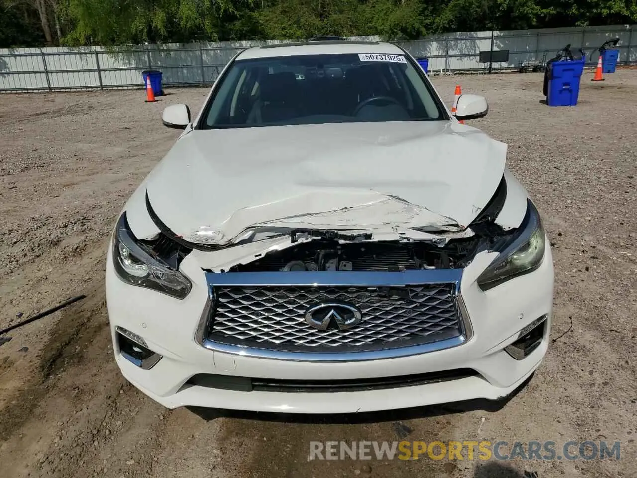 5 Photograph of a damaged car JN1EV7BP4NM310147 INFINITI Q50 2022