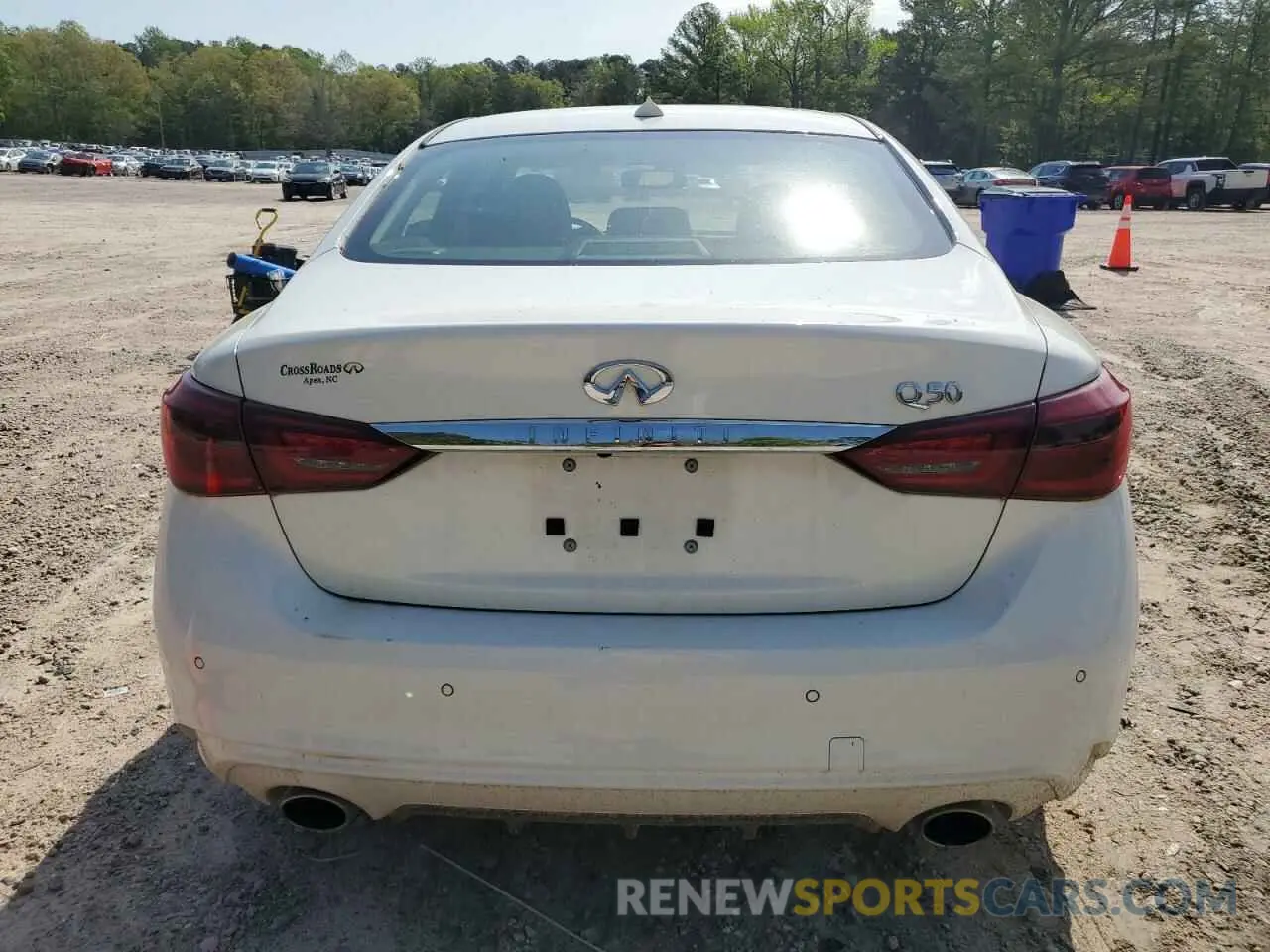 6 Photograph of a damaged car JN1EV7BP4NM310147 INFINITI Q50 2022