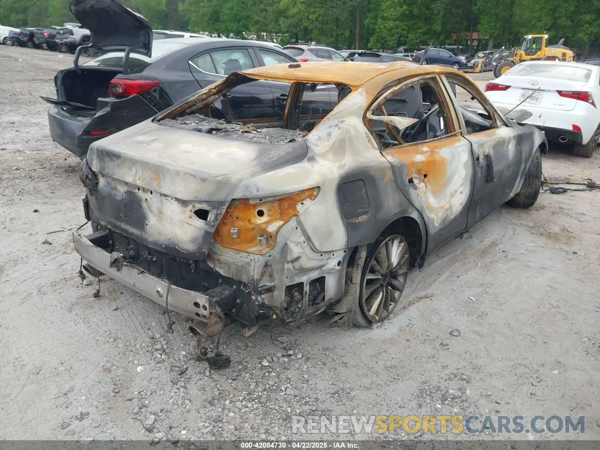 4 Photograph of a damaged car JN1EV7BP6NM310344 INFINITI Q50 2022