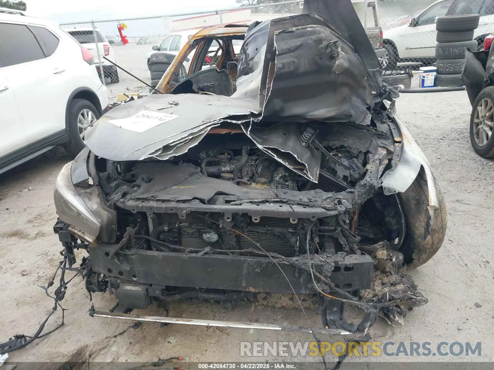 6 Photograph of a damaged car JN1EV7BP6NM310344 INFINITI Q50 2022