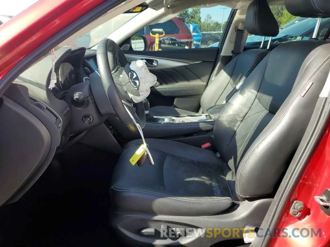 7 Фотография поврежденного автомобиля JN1EV7BP8NM310295 INFINITI Q50 2022