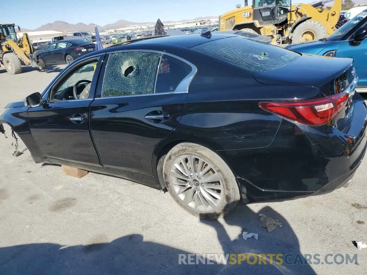 2 Фотография поврежденного автомобиля JN1EV7BPXNM310721 INFINITI Q50 2022