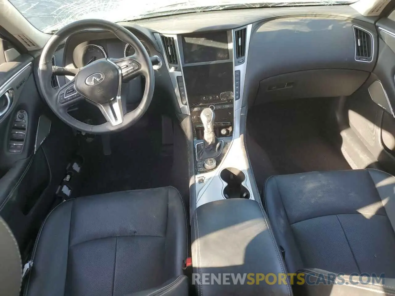 8 Фотография поврежденного автомобиля JN1EV7BPXNM310721 INFINITI Q50 2022
