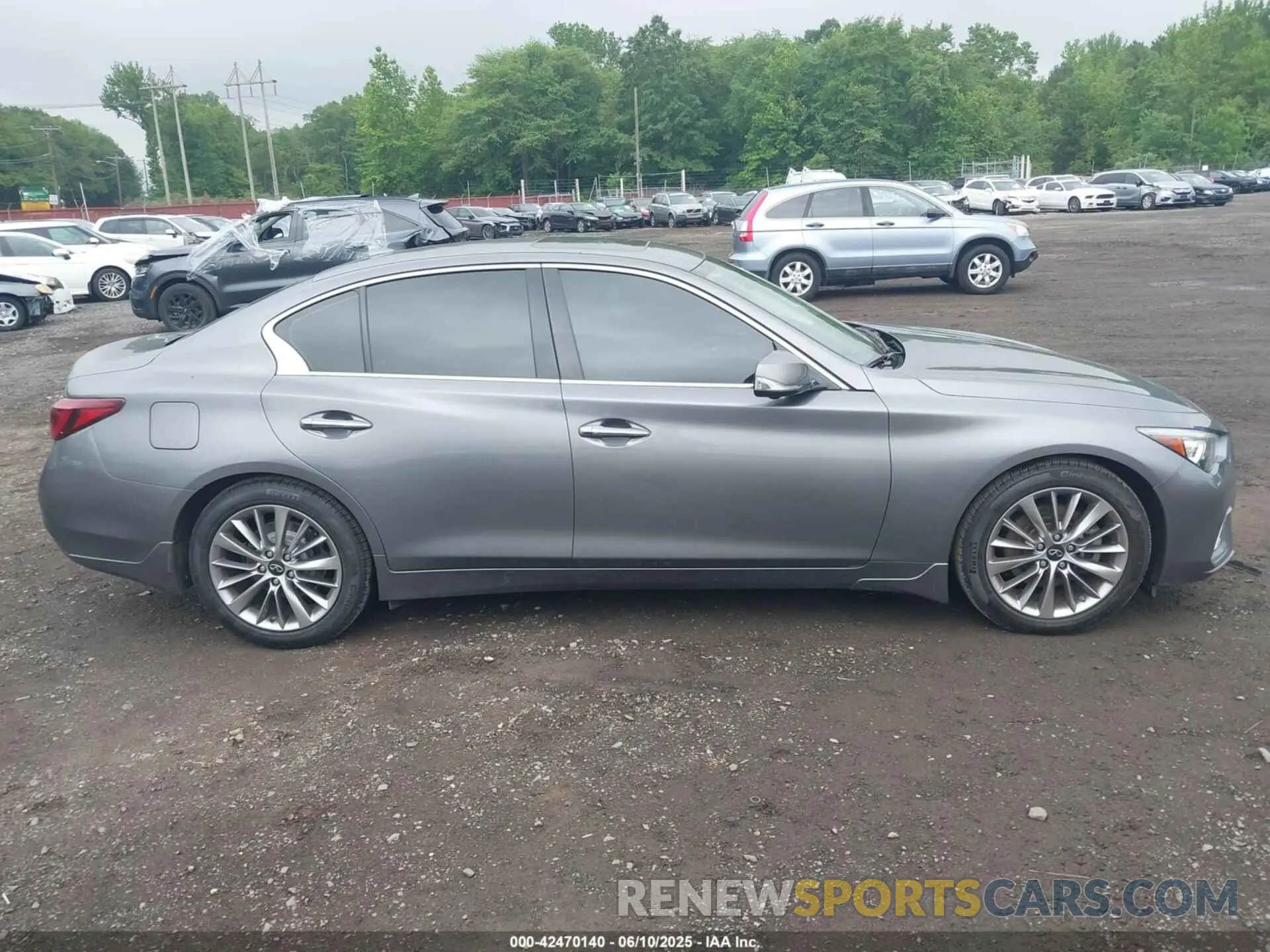 13 Photograph of a damaged car JN1EV7BR0NM340053 INFINITI Q50 2022