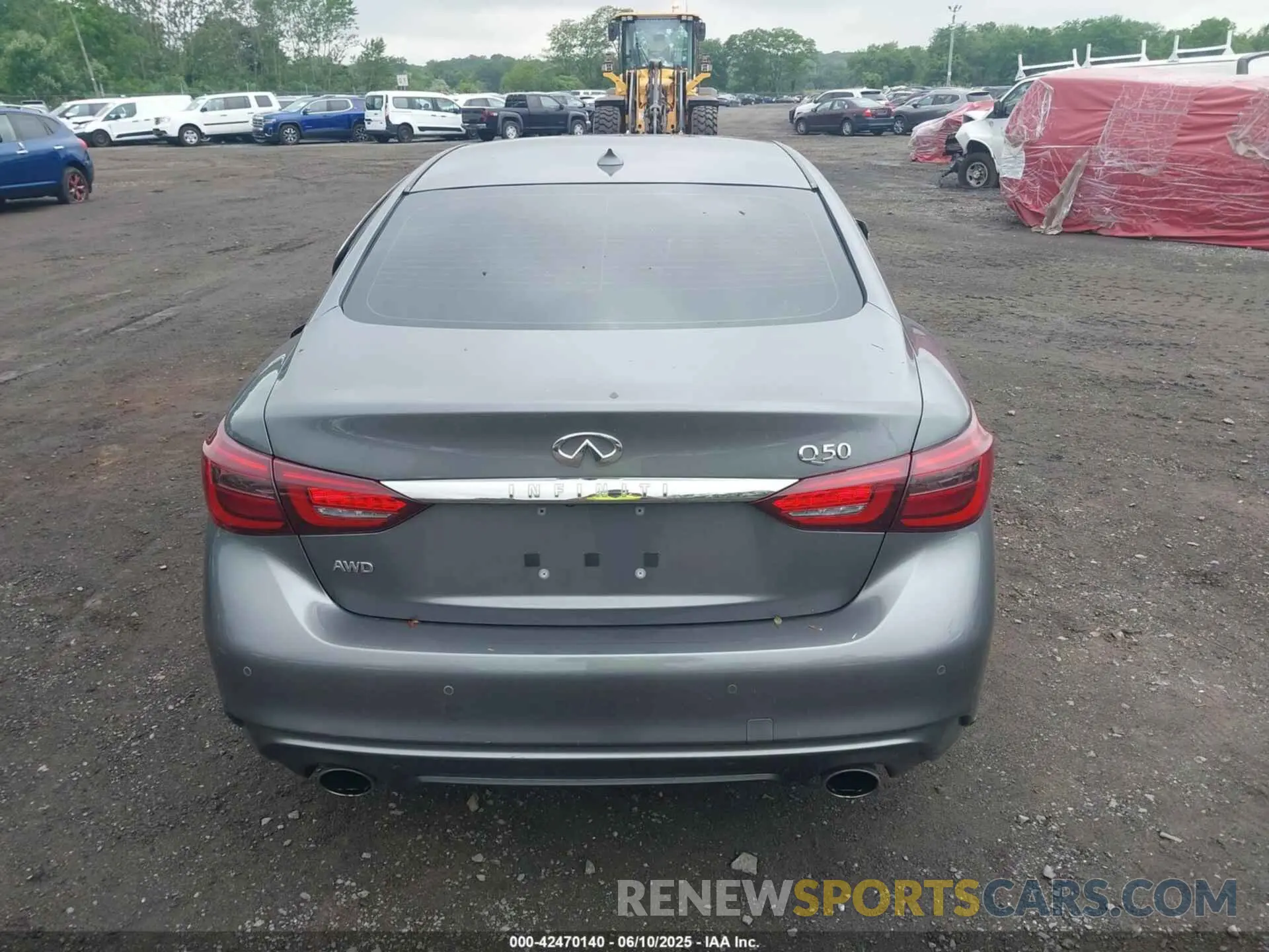16 Photograph of a damaged car JN1EV7BR0NM340053 INFINITI Q50 2022