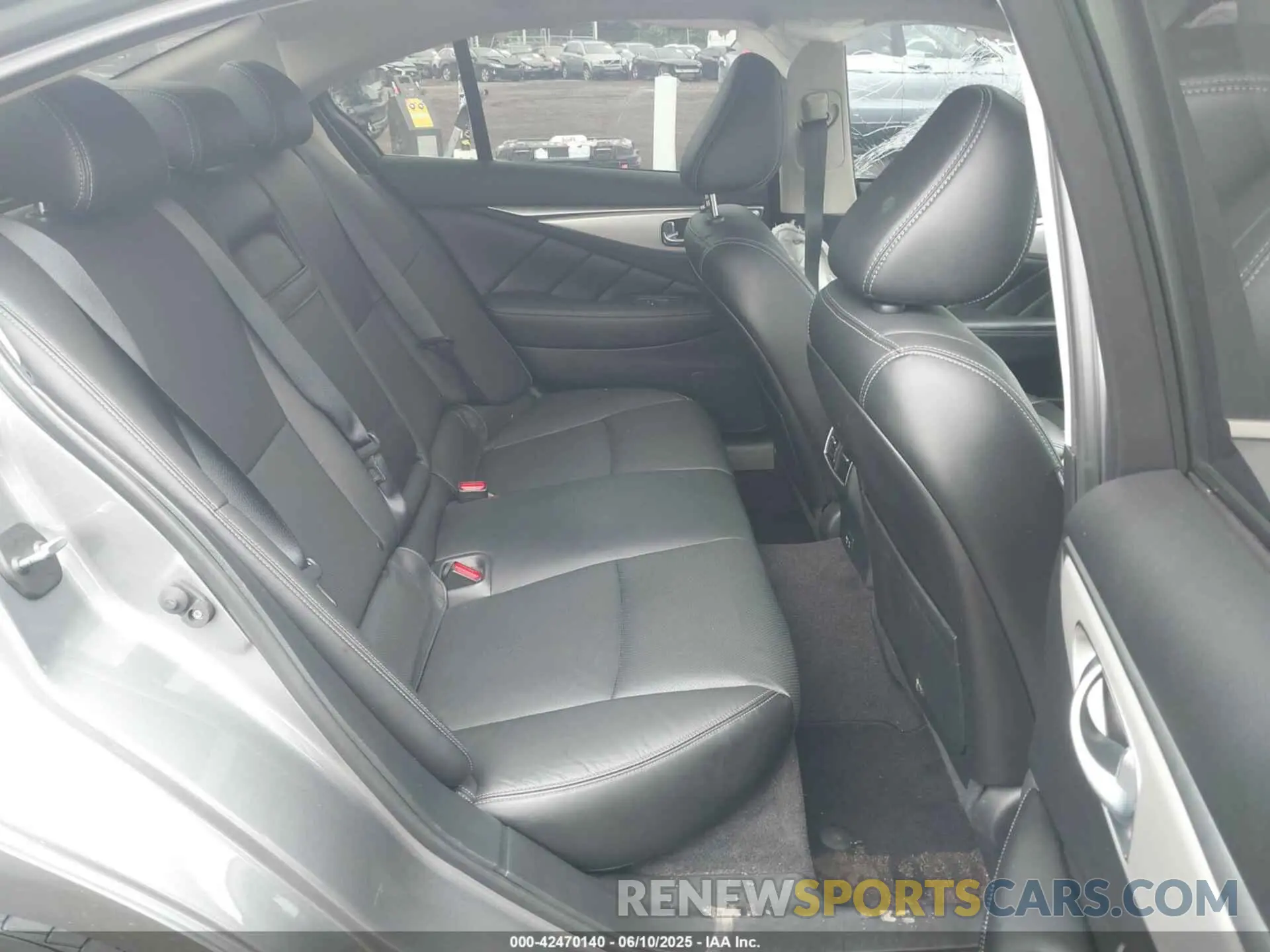 8 Photograph of a damaged car JN1EV7BR0NM340053 INFINITI Q50 2022