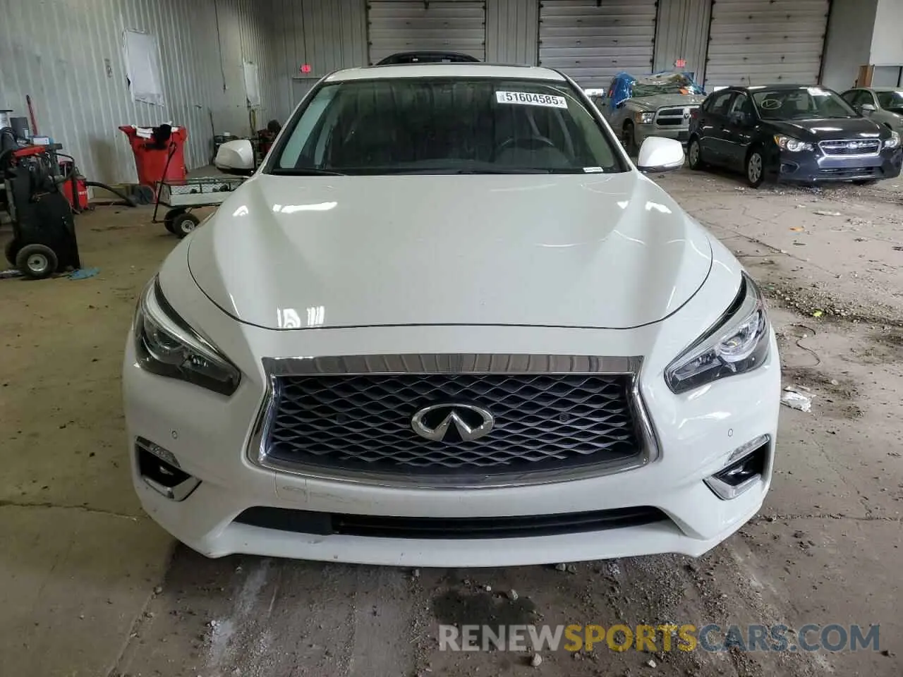 5 Фотография поврежденного автомобиля JN1EV7BR7NM341183 INFINITI Q50 2022