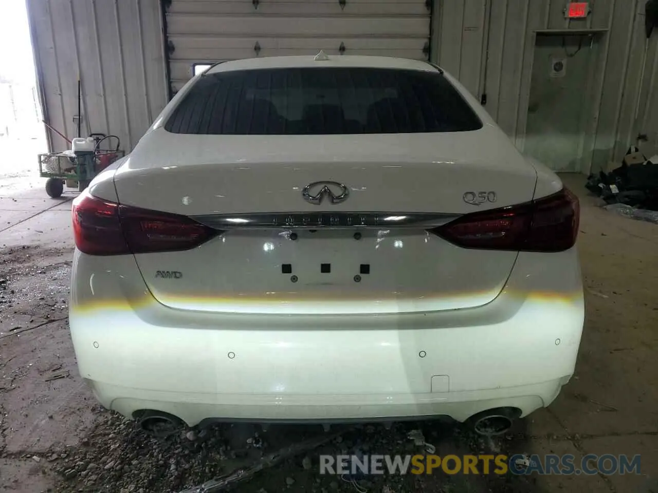6 Фотография поврежденного автомобиля JN1EV7BR7NM341183 INFINITI Q50 2022