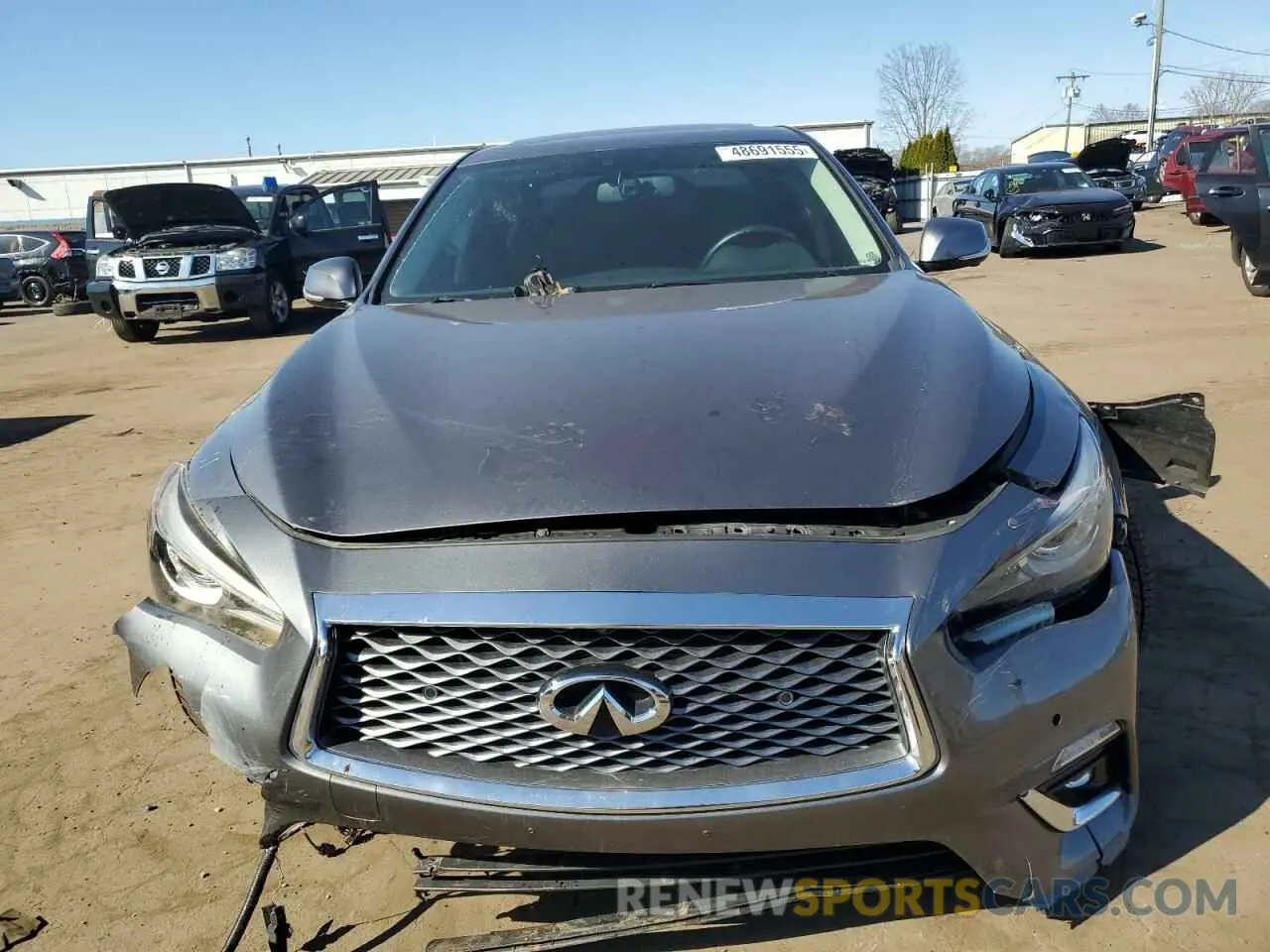 5 Фотография поврежденного автомобиля JN1EV7BR7NM341197 INFINITI Q50 2022