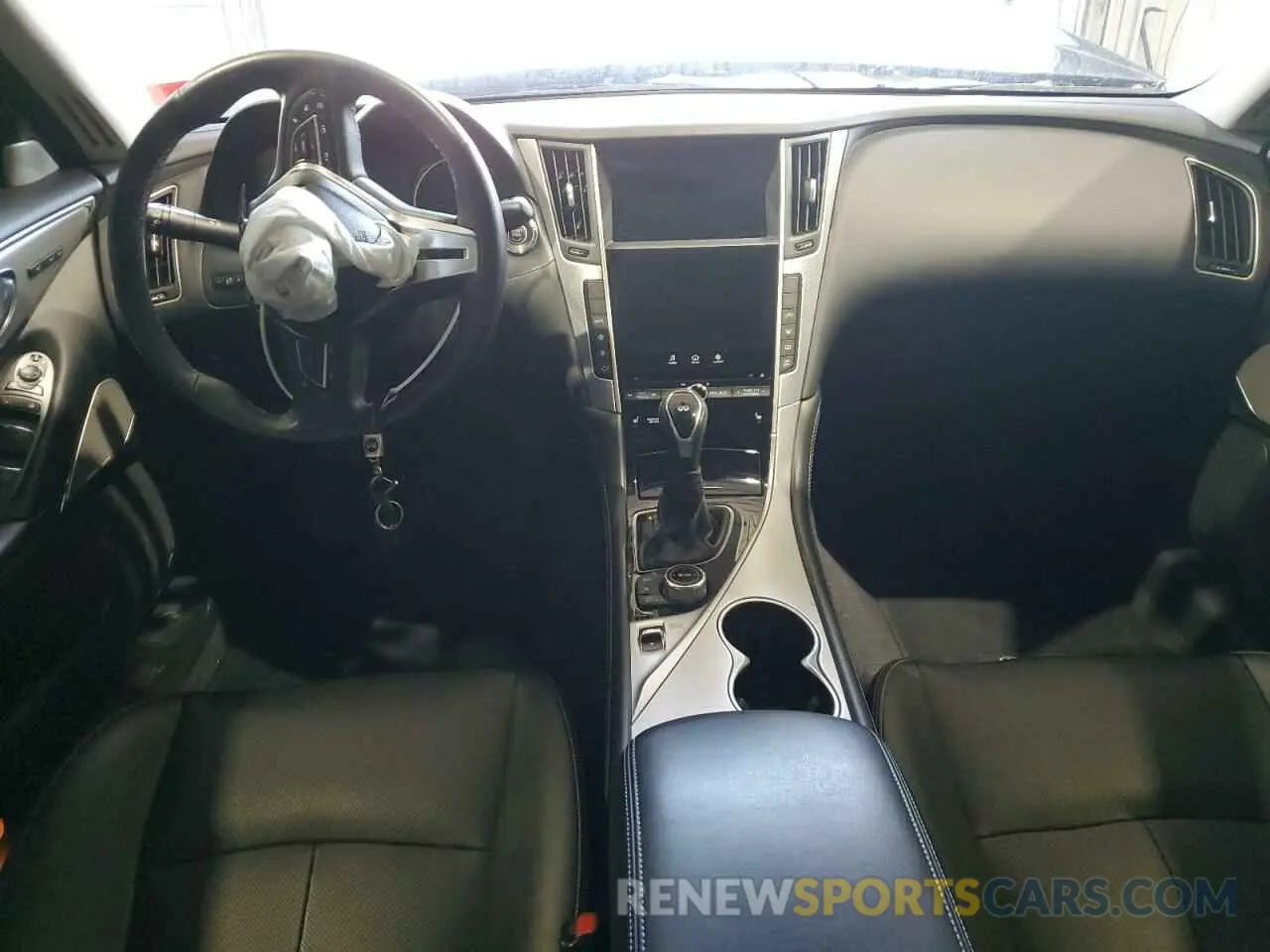 8 Фотография поврежденного автомобиля JN1EV7BR7NM341717 INFINITI Q50 2022