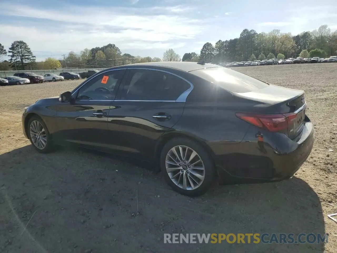 2 Фотография поврежденного автомобиля JN1EV7BR9NM342173 INFINITI Q50 2022