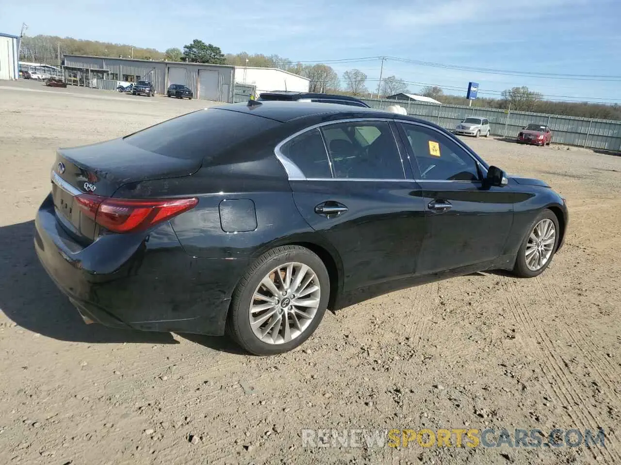 3 Фотография поврежденного автомобиля JN1EV7BR9NM342173 INFINITI Q50 2022