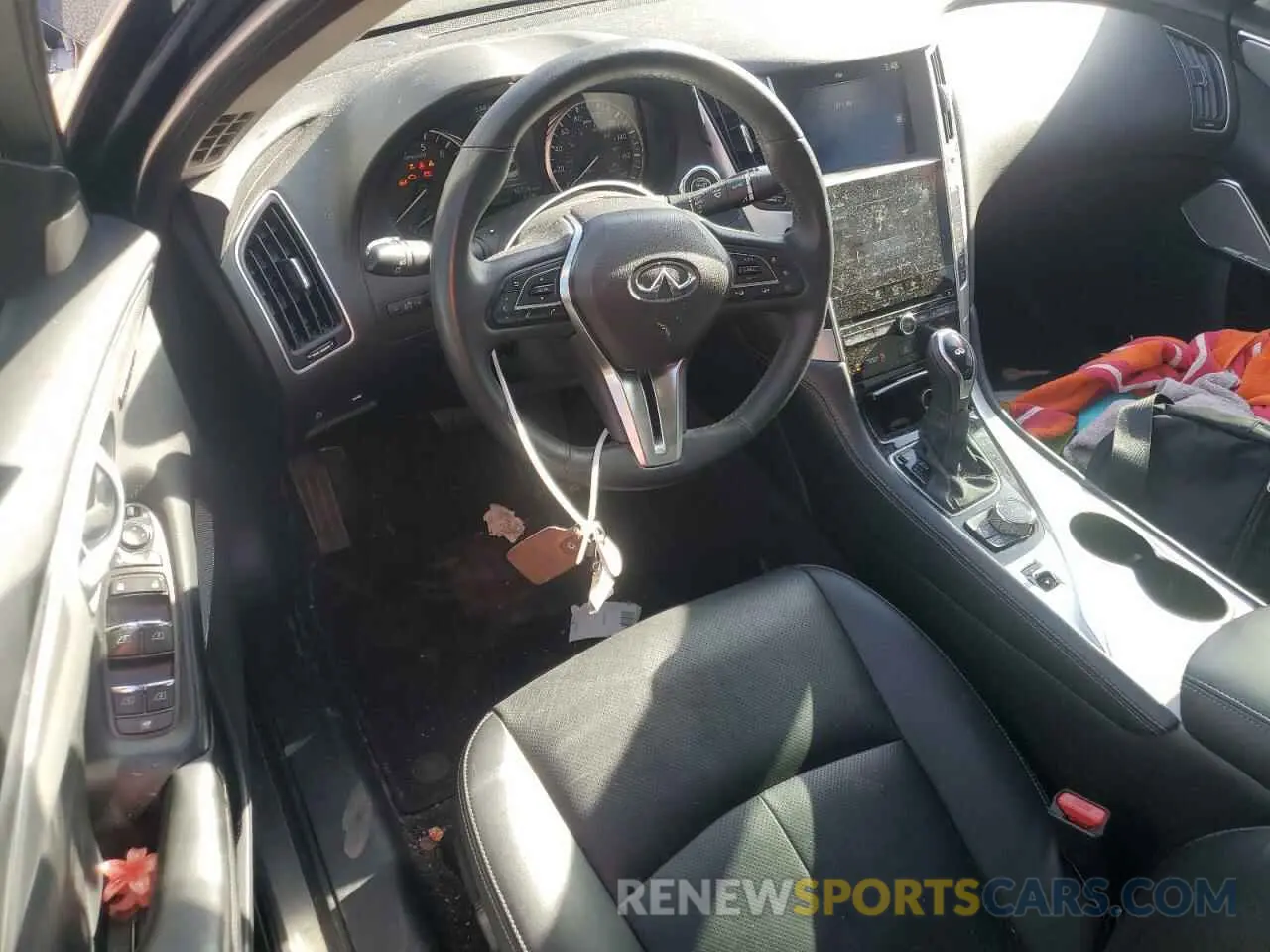 8 Фотография поврежденного автомобиля JN1EV7BR9NM342173 INFINITI Q50 2022