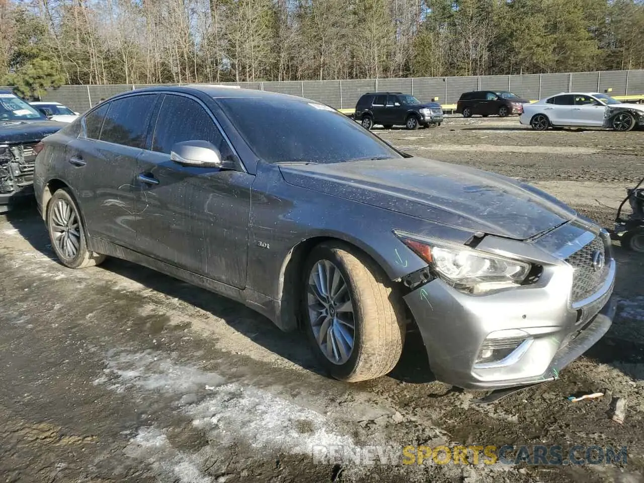 4 Photograph of a damaged car JN1EV7BRXNM340576 INFINITI Q50 2022