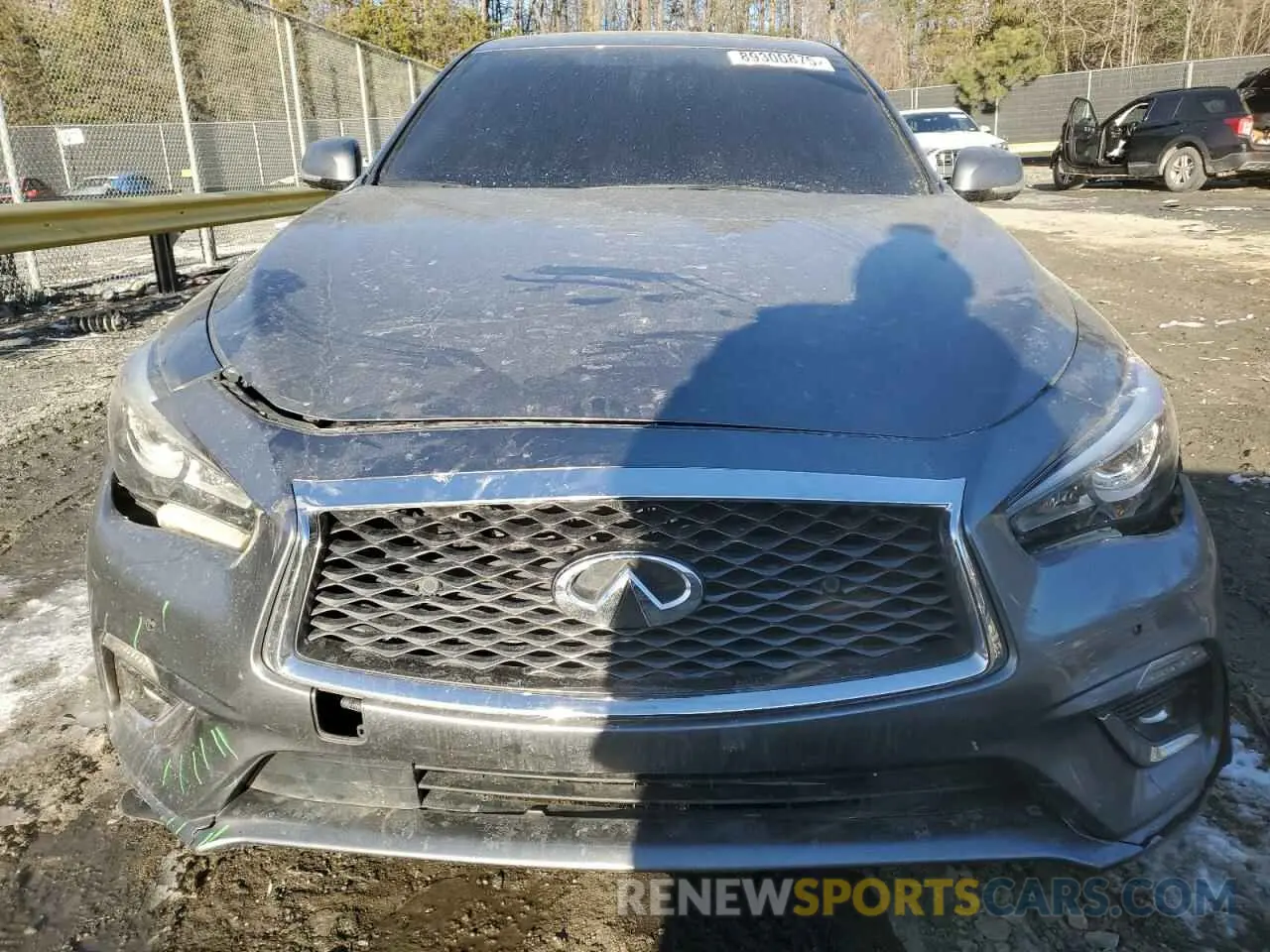 5 Photograph of a damaged car JN1EV7BRXNM340576 INFINITI Q50 2022