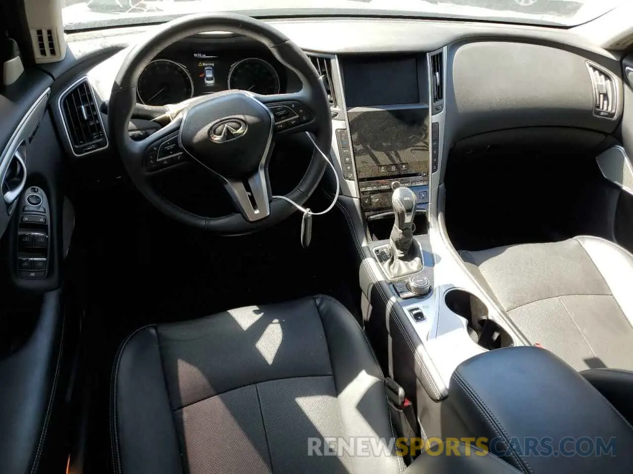 8 Photograph of a damaged car JN1EV7BRXNM342229 INFINITI Q50 2022