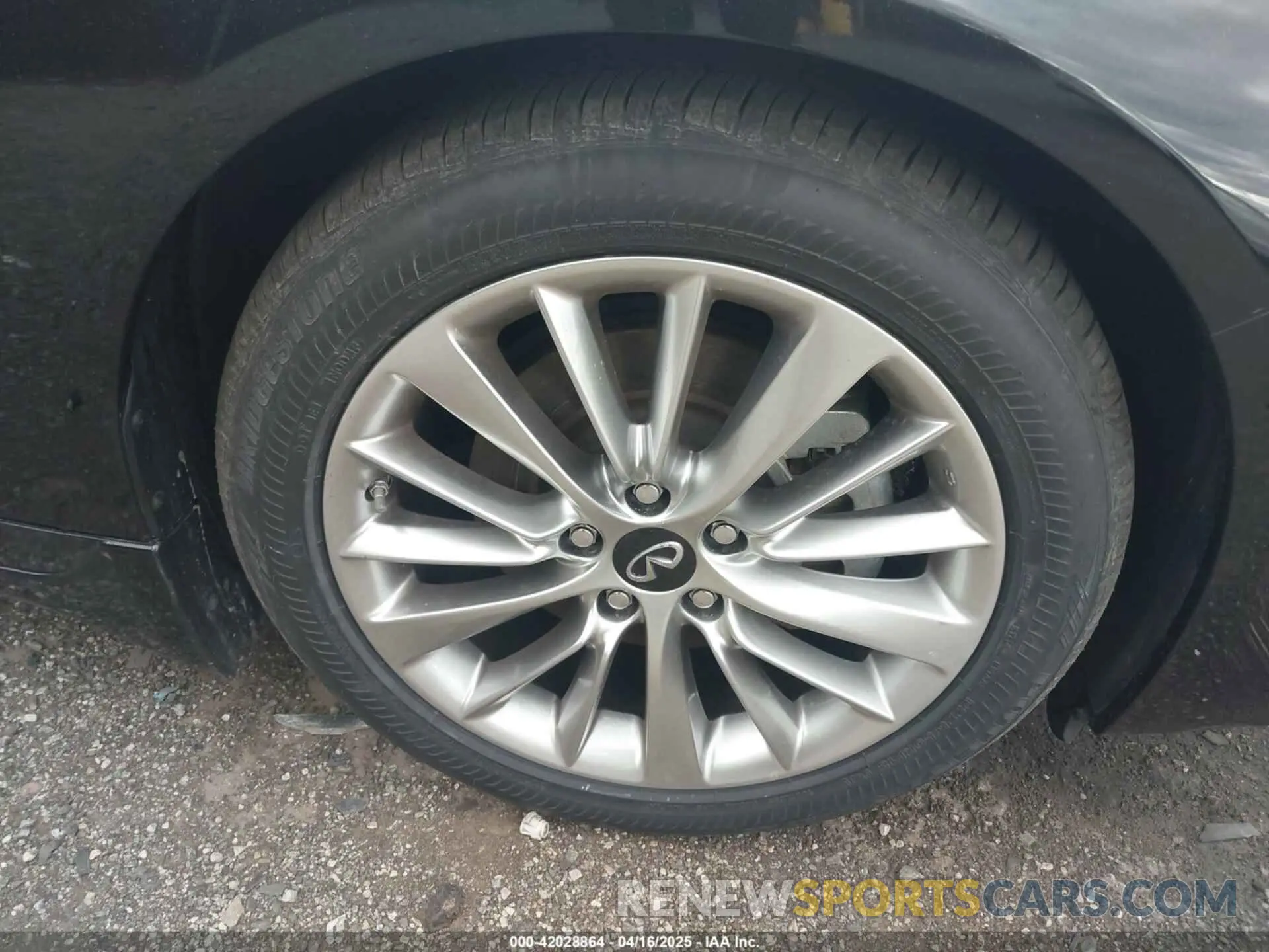 12 Фотография поврежденного автомобиля JN1EV7BRXNM342313 INFINITI Q50 2022