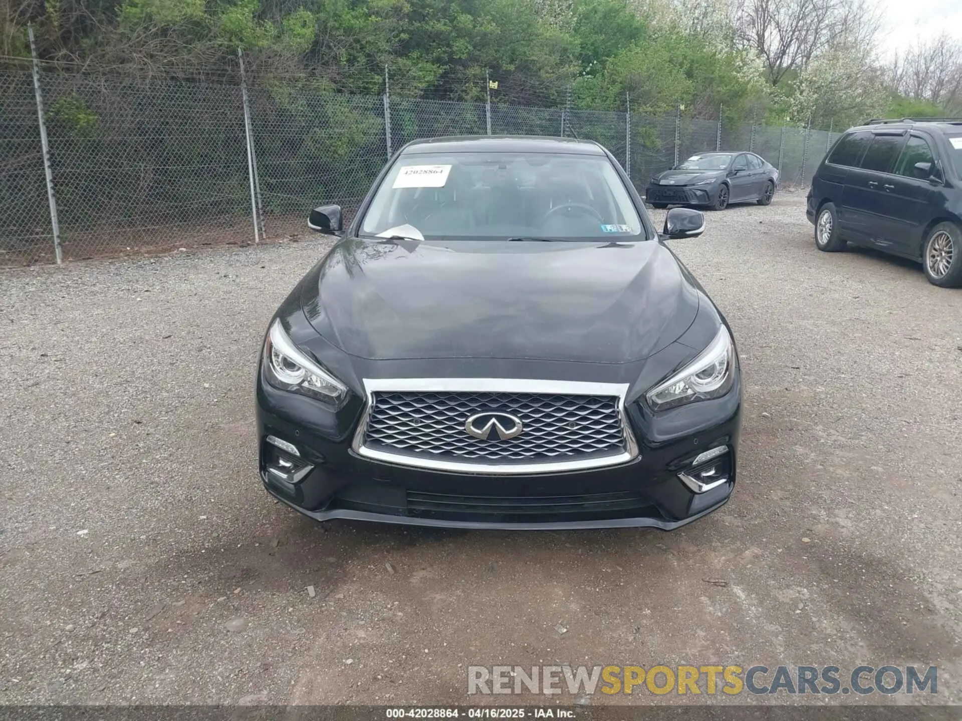 13 Фотография поврежденного автомобиля JN1EV7BRXNM342313 INFINITI Q50 2022