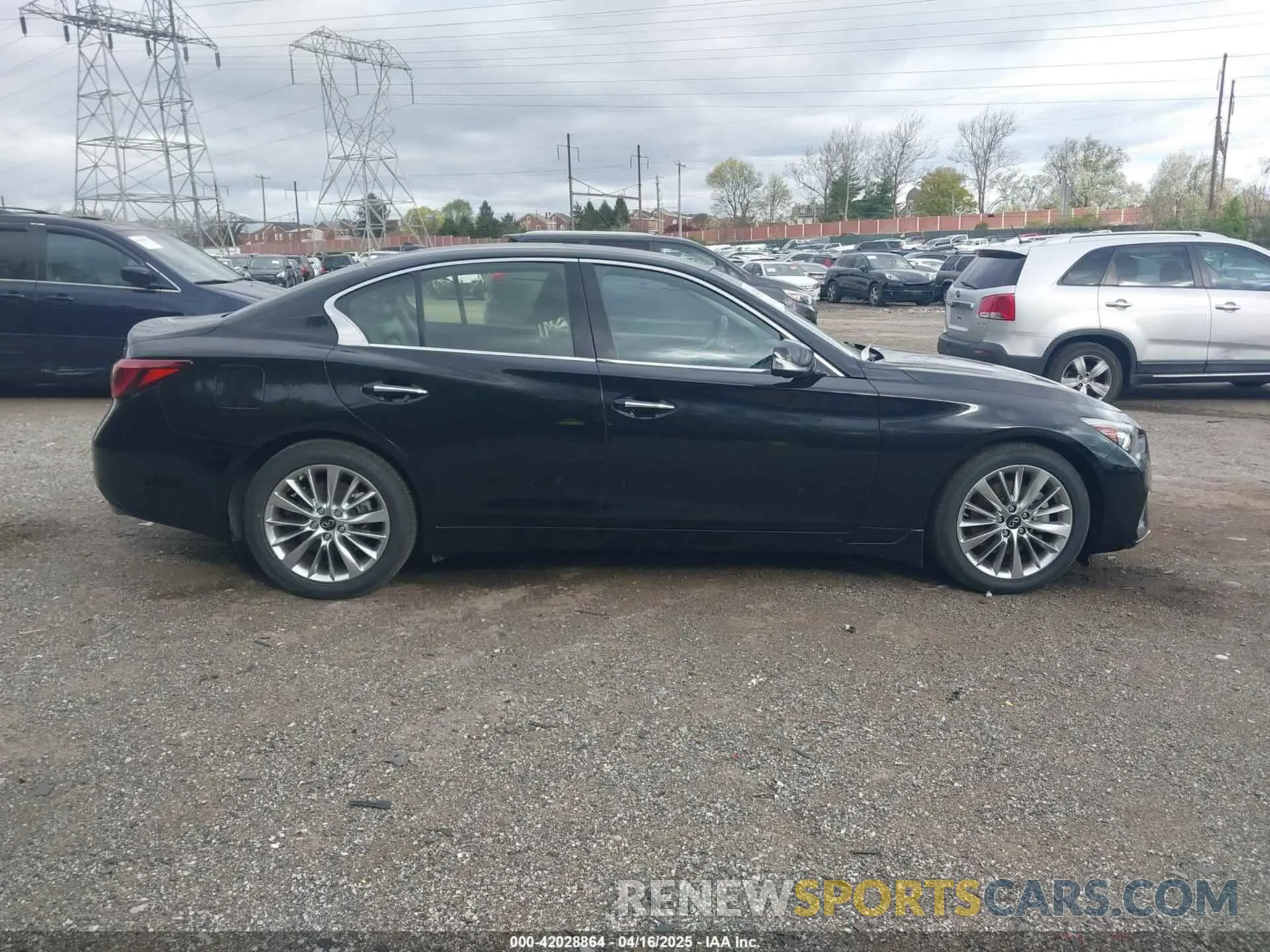 14 Фотография поврежденного автомобиля JN1EV7BRXNM342313 INFINITI Q50 2022