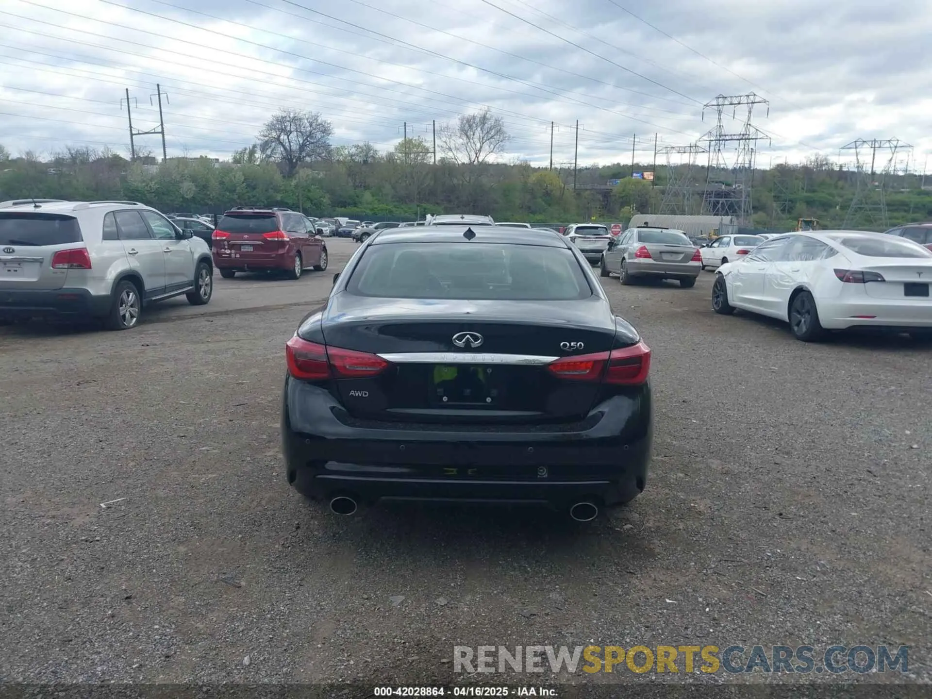 17 Фотография поврежденного автомобиля JN1EV7BRXNM342313 INFINITI Q50 2022
