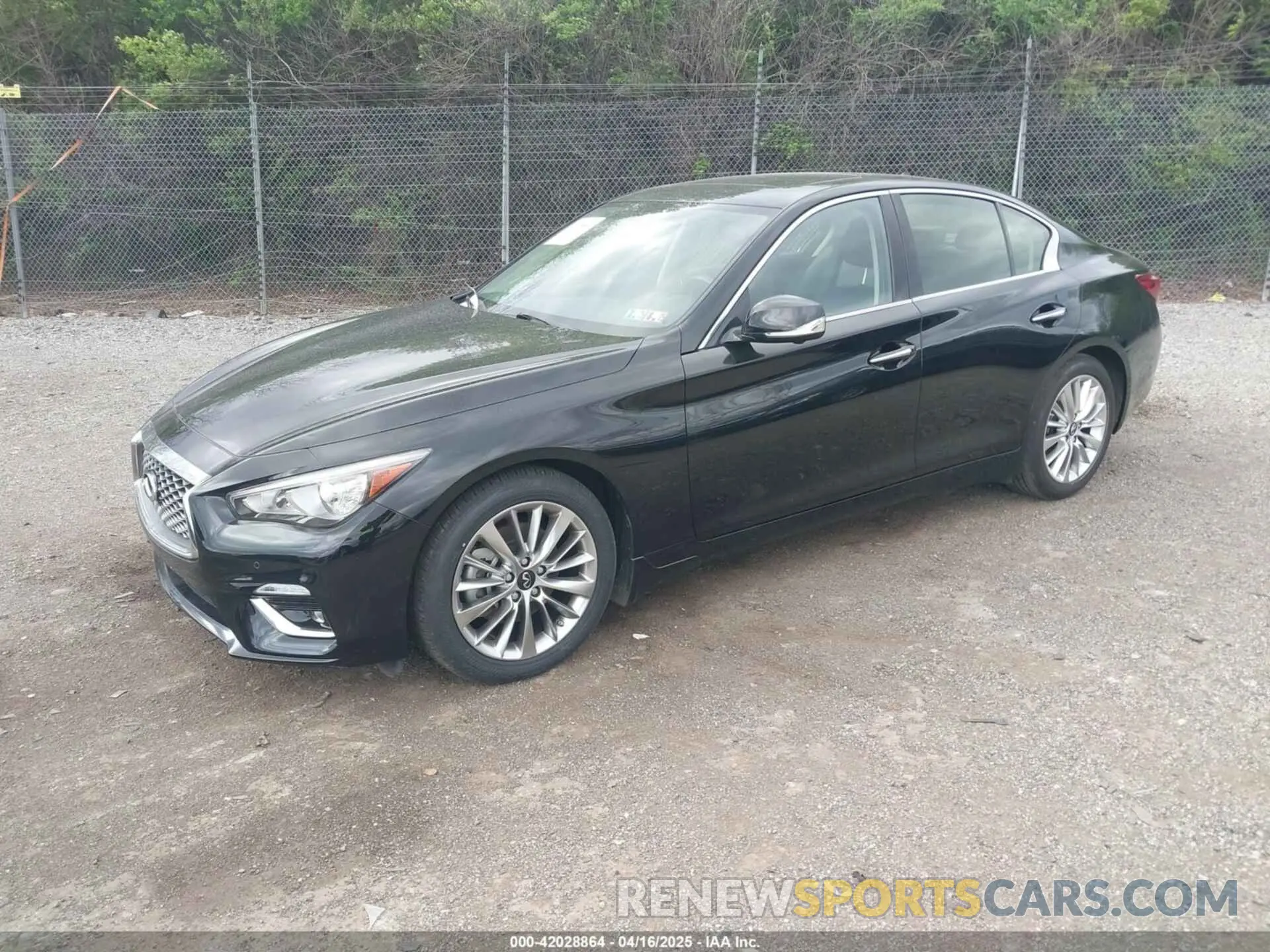 2 Фотография поврежденного автомобиля JN1EV7BRXNM342313 INFINITI Q50 2022
