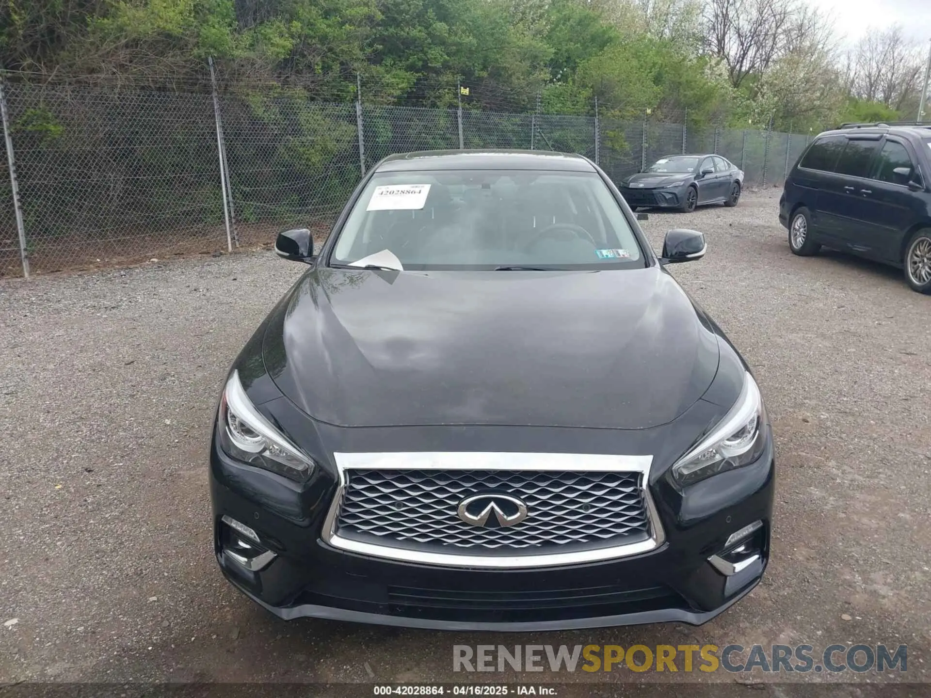 6 Фотография поврежденного автомобиля JN1EV7BRXNM342313 INFINITI Q50 2022
