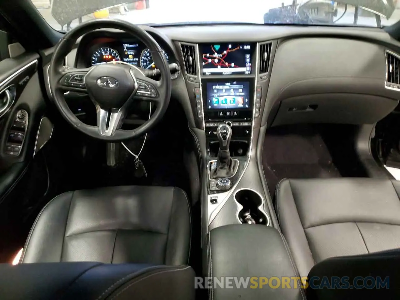 8 Photograph of a damaged car JN1EV7CR9NM342091 INFINITI Q50 2022