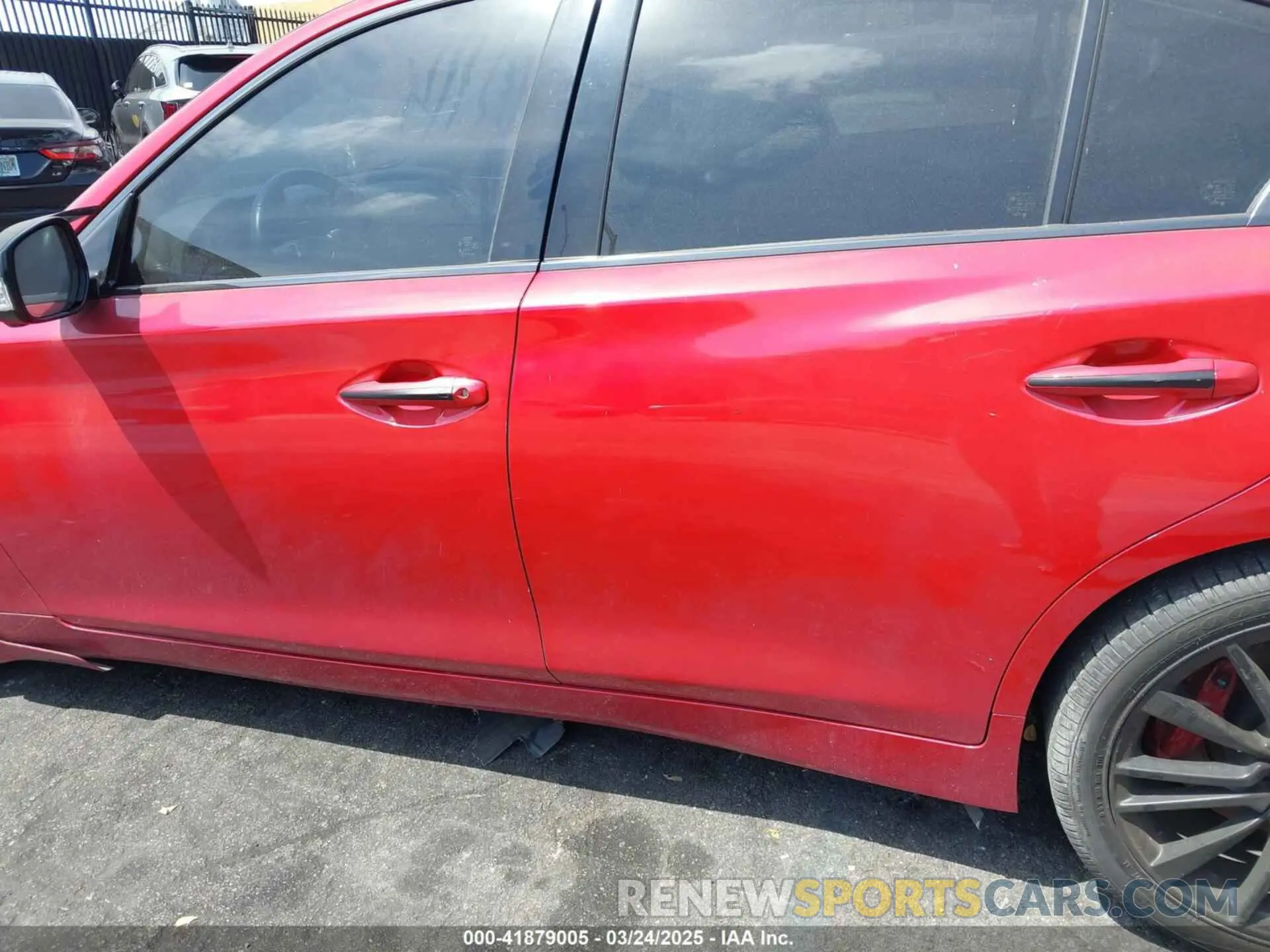 14 Photograph of a damaged car JN1FV7DP0NM370170 INFINITI Q50 2022