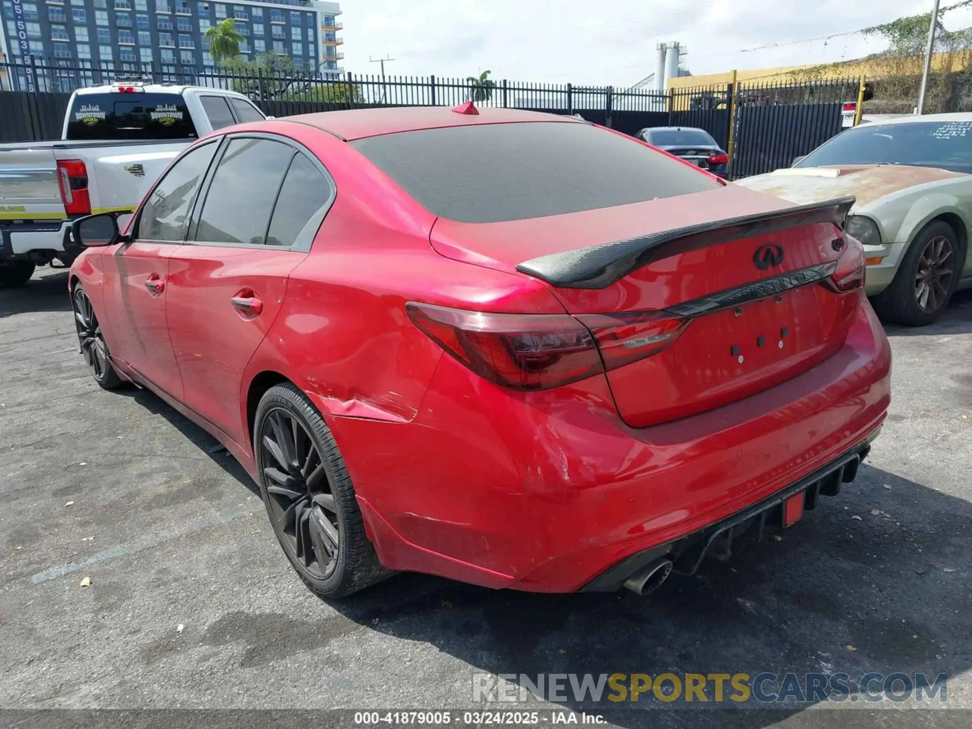 3 Photograph of a damaged car JN1FV7DP0NM370170 INFINITI Q50 2022