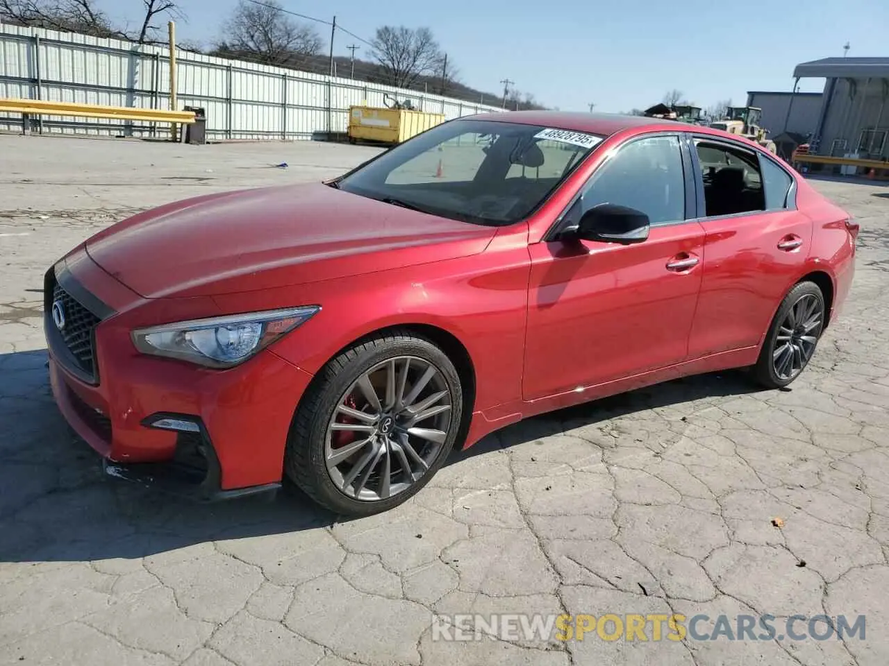 1 Фотография поврежденного автомобиля JN1FV7DR8NM390216 INFINITI Q50 2022