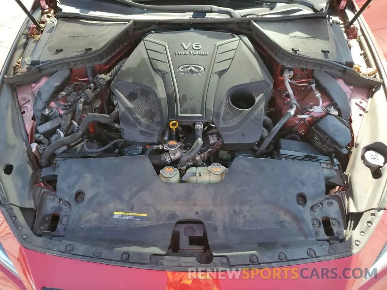11 Фотография поврежденного автомобиля JN1FV7DR8NM390216 INFINITI Q50 2022