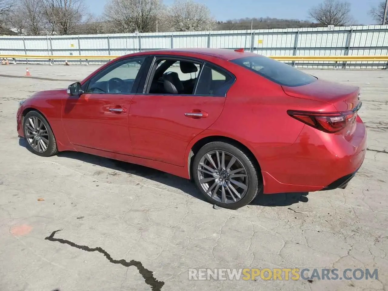 2 Фотография поврежденного автомобиля JN1FV7DR8NM390216 INFINITI Q50 2022