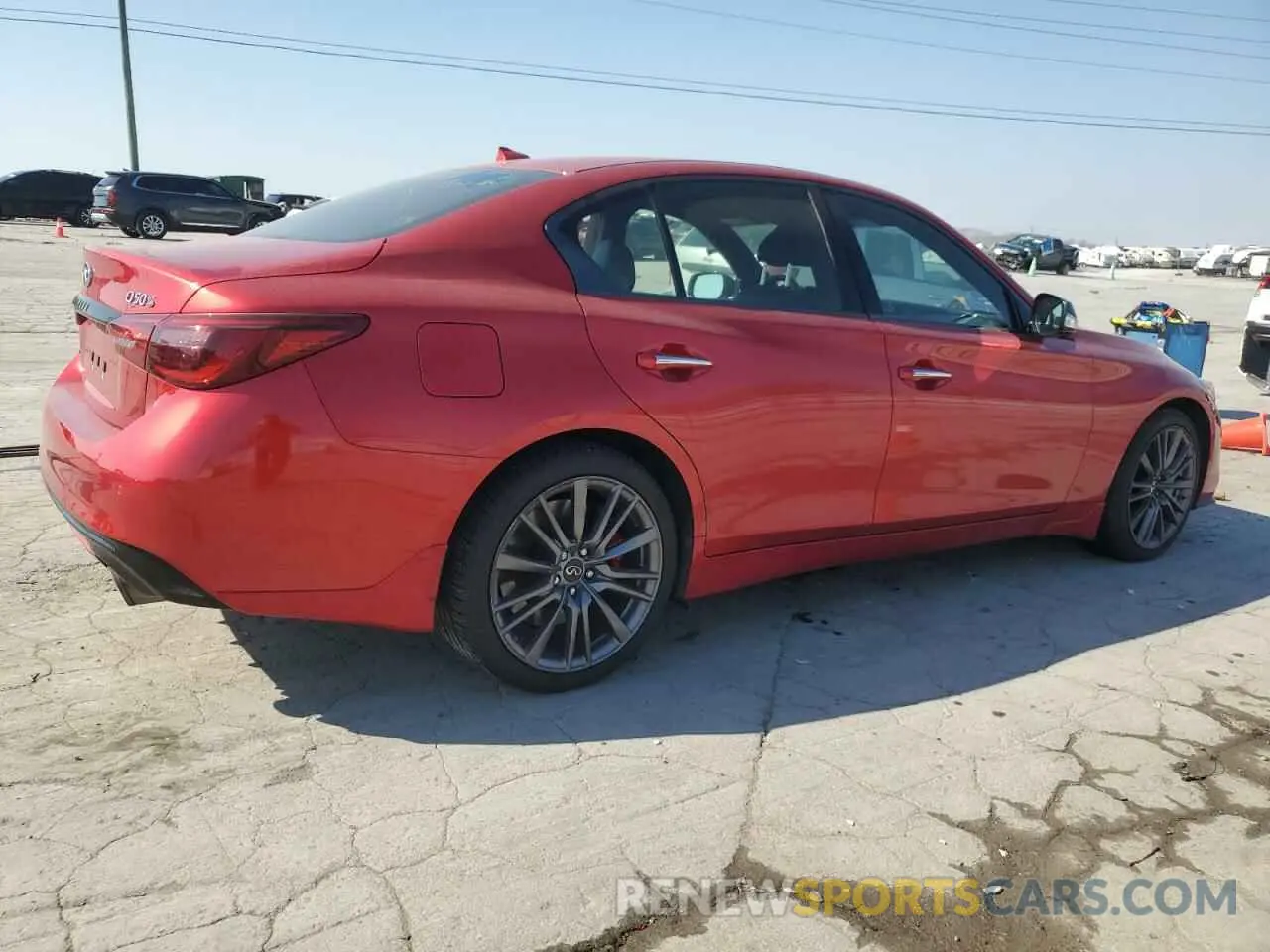3 Фотография поврежденного автомобиля JN1FV7DR8NM390216 INFINITI Q50 2022